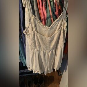 spaghetti strap romper